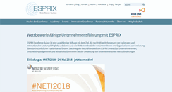 Desktop Screenshot of esprix.ch