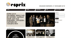 Desktop Screenshot of esprix.nl