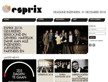 Tablet Screenshot of esprix.nl